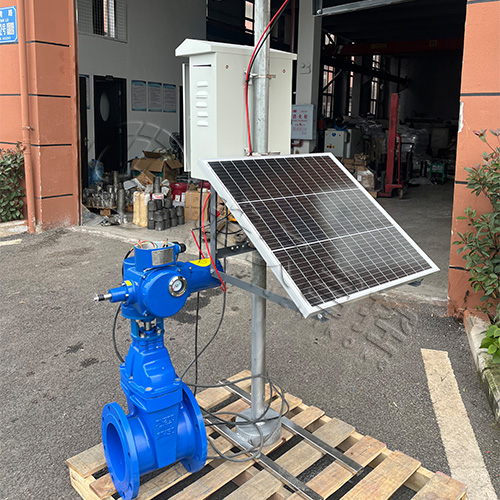 东陵皓久 Z945X-16Q免布线太阳能电动闸阀 农业灌溉 支持远程智能控制